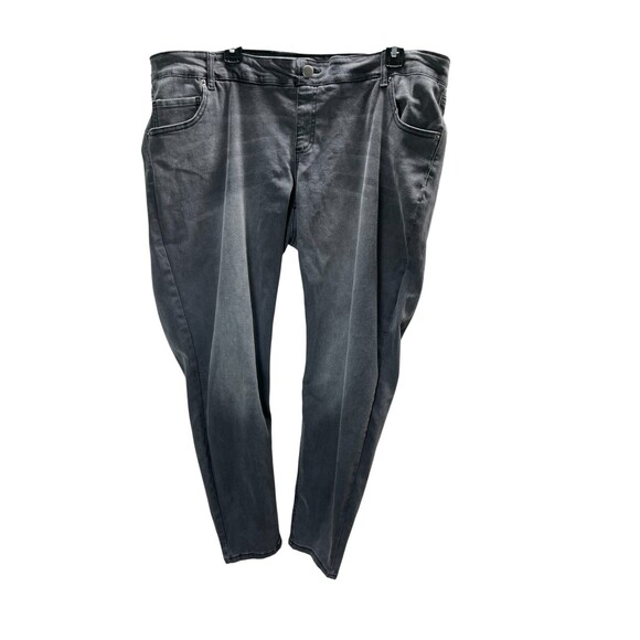 Time And Tru Jeans Size XXL Women's Maternity Charcoal Gray Skinny Cotton Blend - Picture 1 of 7